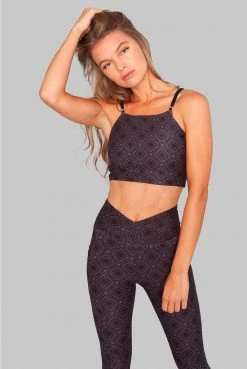 Wolven Crisscross Four-Way Recycled Top - Summit