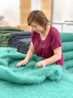 Kyrgies Best Sellers Women's Molded Sole Low Back Wool Slippers - Navy 16 Kyrgies Best Sellers Women's Molded Sole Low Back Wool Slippers - Navy