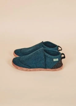 Kyrgies Best Sellers Women's Wool Tengries Slippers - Navy
