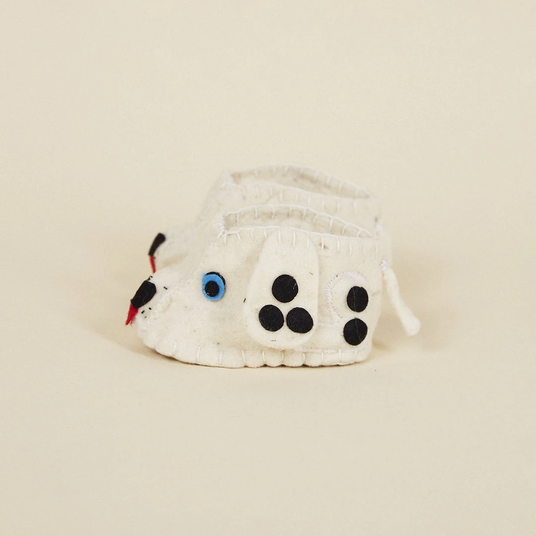 Silk Road Bazaar Wool Baby Booties - Dalmatian 4 Silk Road Bazaar Wool Baby Booties - Dalmatian