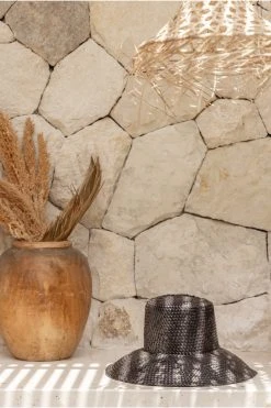 Village Thrive Accessories Woven Bucket Hat