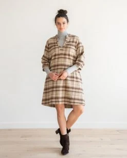WVN Flannel Devon Dress Clothing