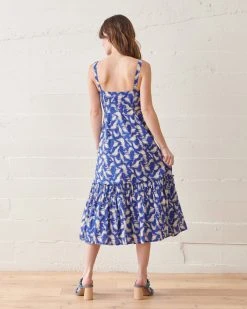 WVN Bluing Wave Montauk Dress Clothing