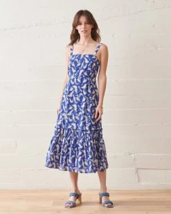 WVN Bluing Wave Montauk Dress Clothing