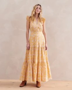 WVN Clothing Starla Marigold Dress