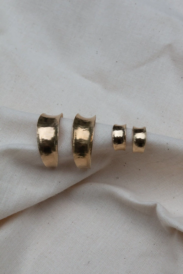 Yewo Tazara Recycled Hoop Earrings 4 Yewo Tazara Recycled Hoop Earrings