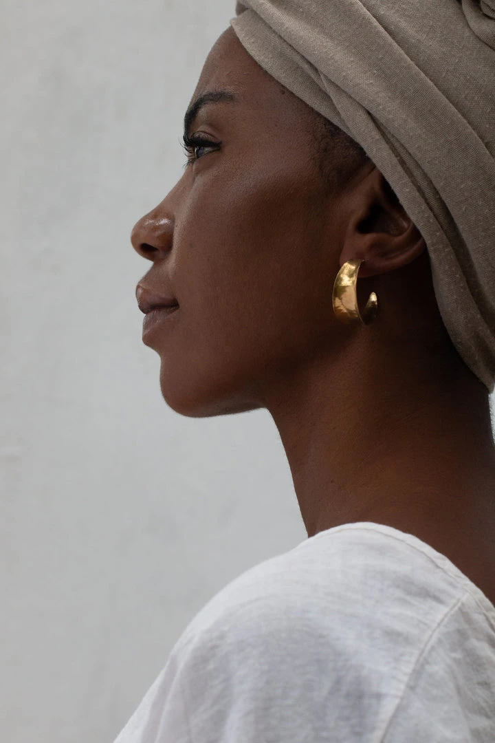 Yewo Tazara Recycled Hoop Earrings 5 Yewo Tazara Recycled Hoop Earrings