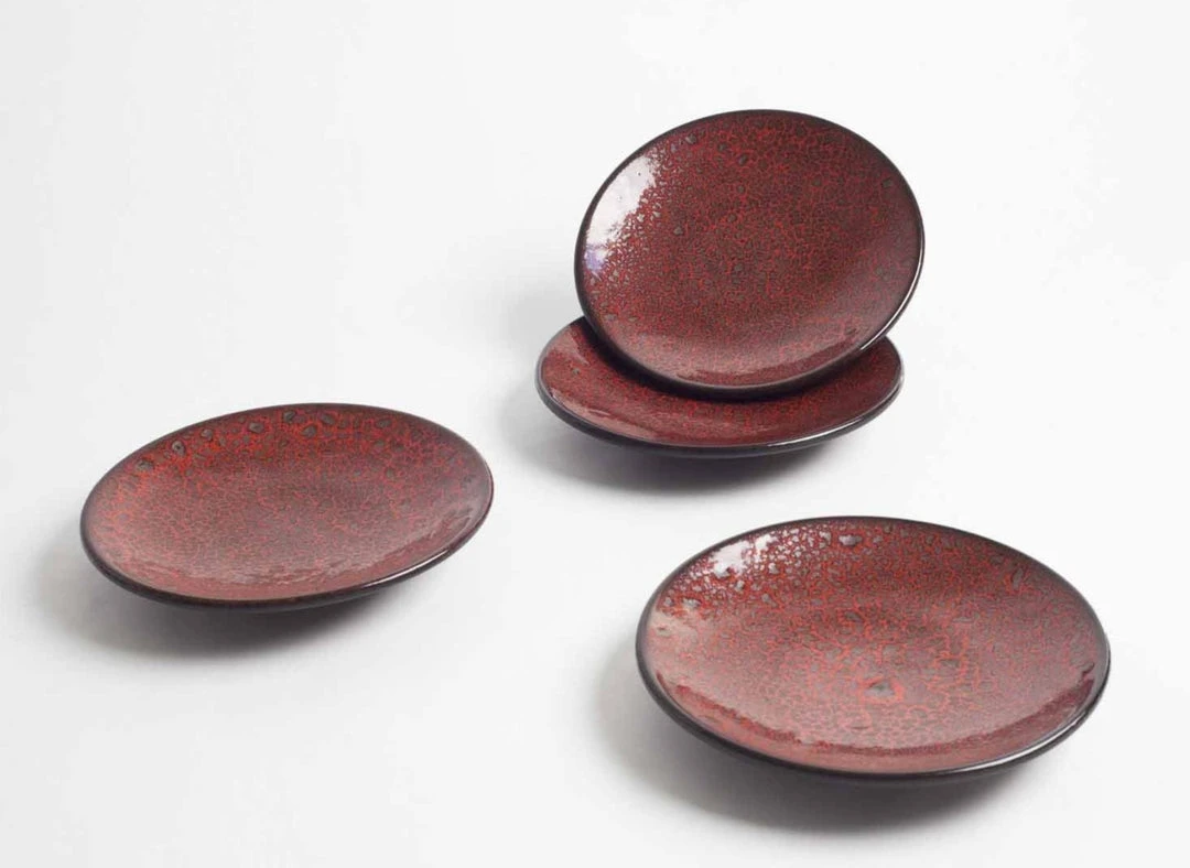 Carthage.Co Zaghwan Stoneware Bread Plate Set 6 Carthage.Co Zaghwan Stoneware Bread Plate Set