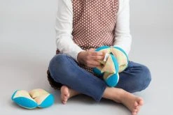 Zeki Learning Plush Puzzle Ball - Blue Baby Gifts 8 Zeki Learning Plush Puzzle Ball - Blue Baby Gifts