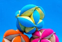 Zeki Learning Plush Puzzle Ball - Blue Baby Gifts