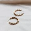 Yewo Jewelry Zinga Recycled Hoop Earrings 2 Yewo Jewelry Zinga Recycled Hoop Earrings