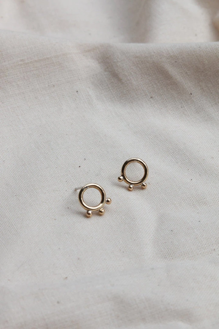 Yewo Zovu Recycled Stud Earrings Jewelry 3 Yewo Zovu Recycled Stud Earrings Jewelry