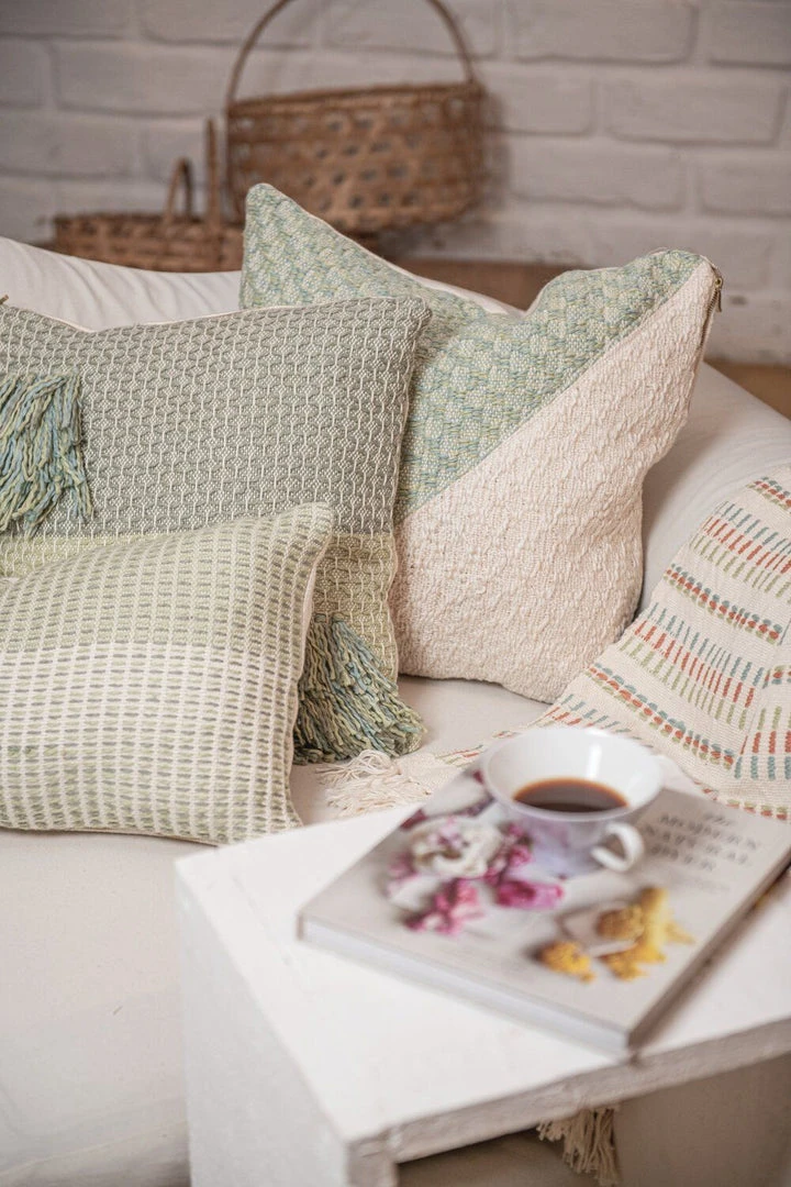 Zuahaza Diamond Feijoa Throw Pillow Cover 5 Zuahaza Diamond Feijoa Throw Pillow Cover