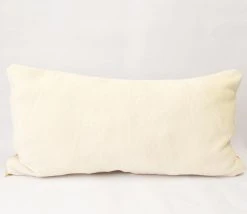 Zuahaza Home Goods Diamond Guayaba Lumbar Pillow Cover With Tassels