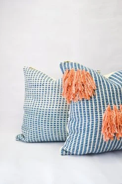 Zuahaza Naidi Throw Pillow Cover With Tassels 12 Zuahaza Naidi Throw Pillow Cover With Tassels